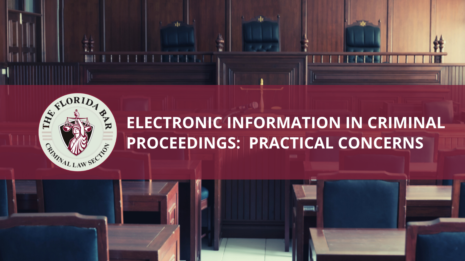Electronic Information in Criminal Proceedings—Part 2: Practical Concerns