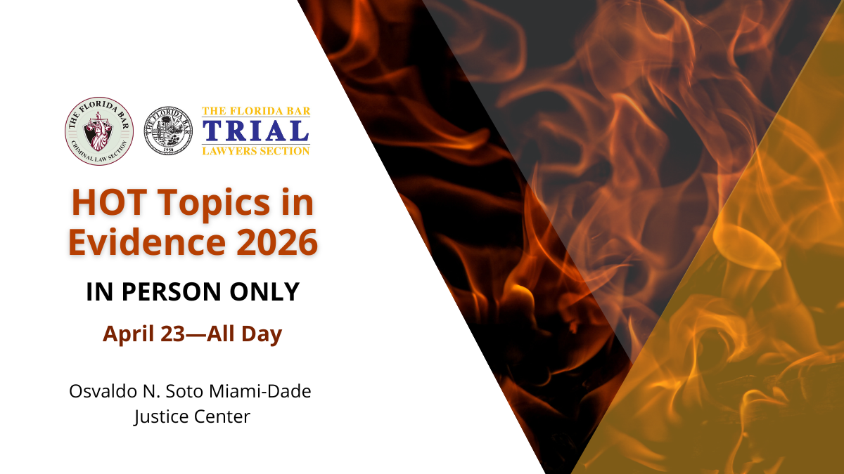 Two colorful logos, flames with colorful triangles in front of them, text